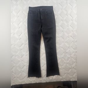 Mother The Runaway Step Fray jeans in the "Not Guilty" wash Womens 25
